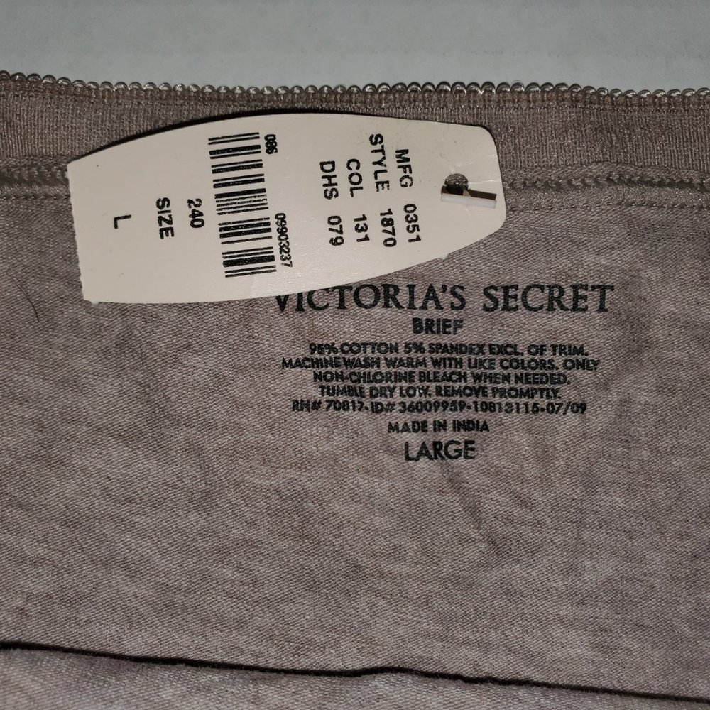 Vintage Victoria Secret Cotton Brief Tan Size L